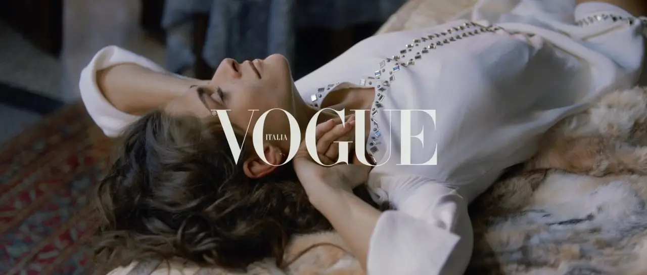 The Painting for Vogue Italia x Tory Burch