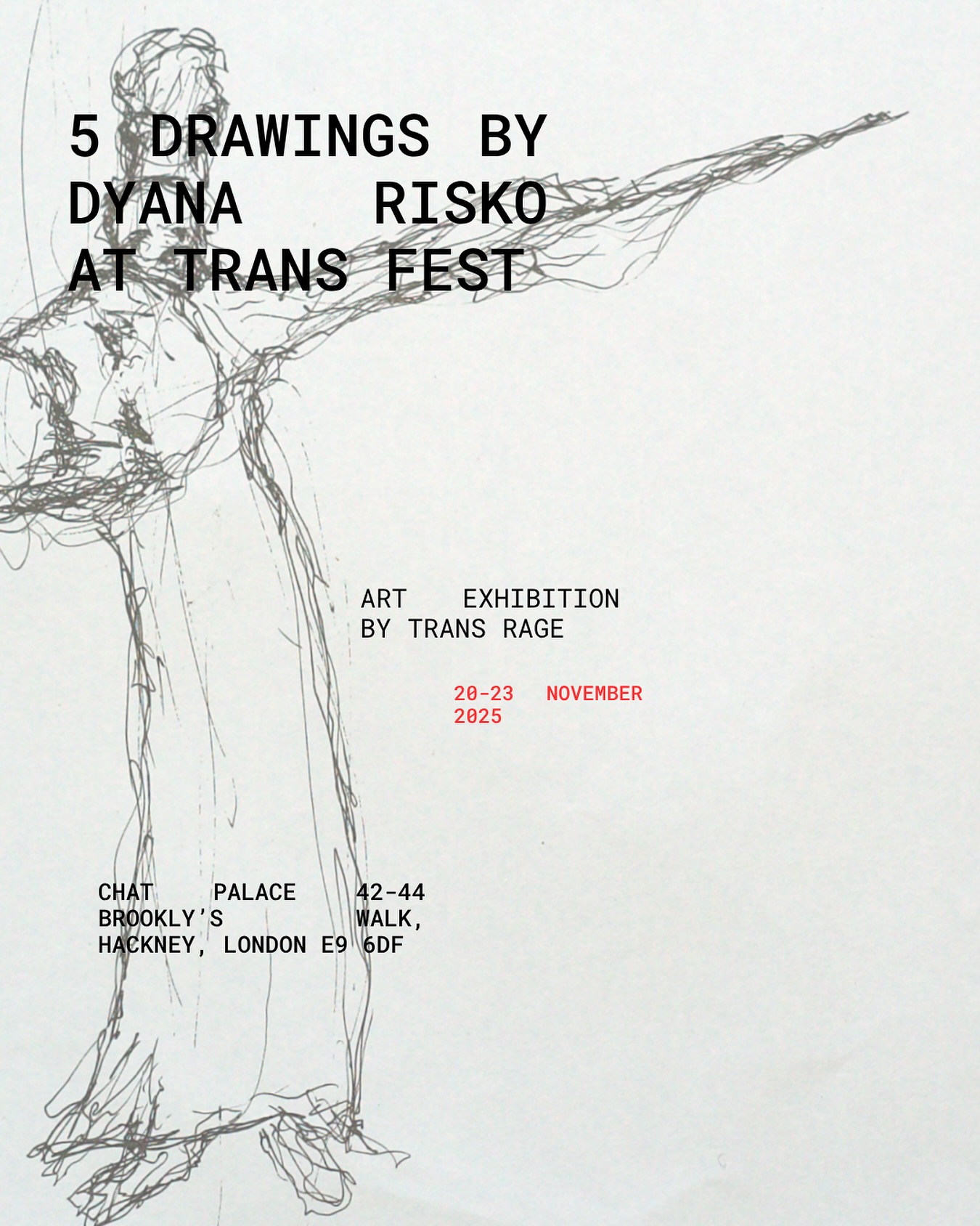 Happy to share my first group exhibit for ages with these heavy drawings to show in London town!!! 
Organized by @transrageart ✨🏳️‍⚧️🏳️‍⚧️🏳️‍⚧️
Prints will be available and should be a fun show overall. I never tried selling any artwork in my life so it is a debut for sure. 

#transfest #transrage groupshow #queerevent #queerartist #transfemme #punky #diy