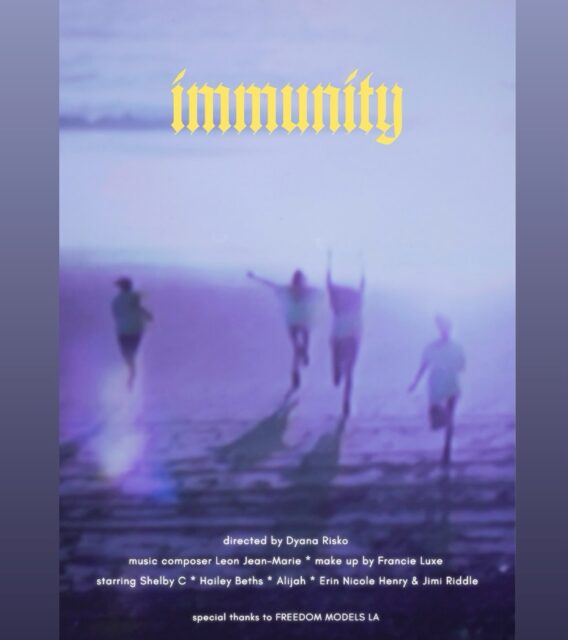 Super thrilled to share that my personal short film Immunity is now live on @faba.films.
I’ll be posting clips and more throughout the month. Streaming is free and registration is easy.
Link in Bio and here:
https://www.fabafilms.com/streaming/009c19dd-59fb-44de-a199-f1d8099e9686
Updated synopsis:
Immunity follows a gang of adolescent girls drifting through a dystopian, sun-soaked landscape, trapped under a charismatic, unseen force. Their witchy, transformative escape unfolds amid echoes of Charles Manson, embodied by late underground musician Jimi Riddle, and charged symbols of masculine energy. Created before the director’s coming out, the film carries a gendered prophetic undertone.
#fabafilms #dyanarisko #thriller #queerfilmmaker #transfilmmaker